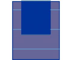 Sterile Three-Quarter Drape Sheet with Absorbent Reinforcement, 53" x 77" DYNJP2416H