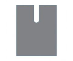 Standard Sterile Large Film Surgical U-Drape with 8" x 30" (20 x 76 cm) Split, 60" x 84" (134 x 213 cm) Overall DYNJP2430H