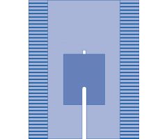 Sterile Split Surgical Drape with Adhesive, 77" x 108" DYNJP2498H