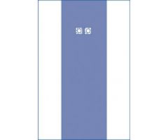 Sterile Femoral Angiography Surgical Drape with 2 Windows, Extended Reinforcement, Dual Fenestrations with 3.5" Apertures, 80" x 125" (203 cm x 318 cm)