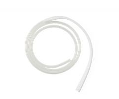 Perforated Hubless Flat Silicone Wound Drain, 10 mm, Full Perforated, Includes Adapter