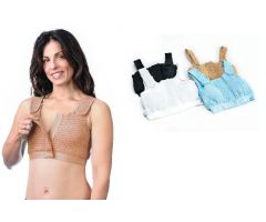Compression Bra, Beige, Size L