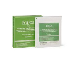 EQUOS 5-Layer Foam Dressings with Silicone Adhesive, 4" x 4" EQX2344
