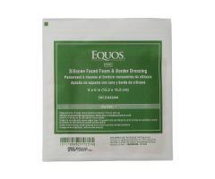 EQUOS 5-Layer Foam Dressings with Silicone Adhesive, 6" x 6" EQX2366H