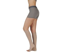 Juzo 2001 Petite Knee High Stocking w/ Silicone Border-Size II-CINN