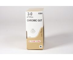 Brown Chromic Gut 3-0 FS-2 27" Suture