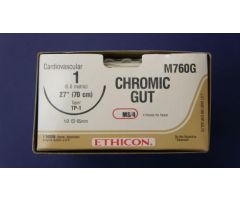 Chromic Gut Suture, G-3, Size 4-0, 18"