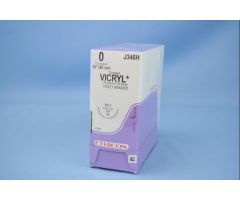 Violet Coated Vicryl 0 CT-1 36" Suture