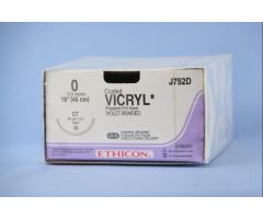 Violet Coated Vicryl 0 CT Taper 18" Suture