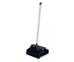 Lobbymaster Lobby Dust Pan, PVC Handle, Black