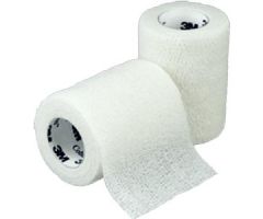 Self-Adherent Wrap, Lightweight, Latex, Non-Sterile 3"x 5 yds, White