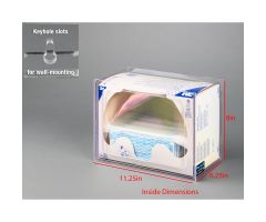 Face Mask w/ Shield Holder 1818FS-, Wall Mount