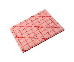 PolyMem Nonadhesive Square Polyurethane Foam Wound Dressing, 3" x 3"
