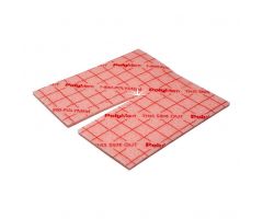 PolyMem Shapes Tube Dressing, 3.5" x 3.5"   