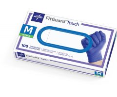 FitGuard Touch Powder-Free Nitrile Exam Gloves, Size M FG100MH