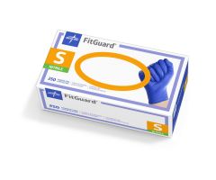 FitGuard Powder-Free Nitrile Exam Gloves with Textured Fingertips, Size S