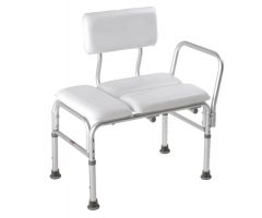 Carex Deluxe Padded Transfer Bench