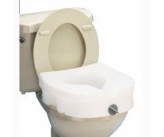Apex Carex FGB30500-0000 E-Z Lock Raised Toilet Seat