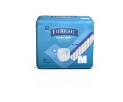 FitRight Ultra Protective Underwear, Size M, for Waist Size 28"-40"