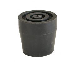 MRI Rubber crutch tip for Adult and Bariatric walkers, 1 ea