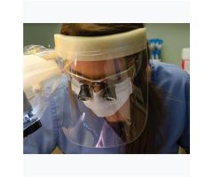 Nelderm Protective Shield Pre-Assembled Clear Disposable 100/Bx