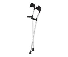 Medline Aluminum Forearm Crutches, Tall Adult