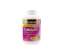GoodSense Calcium 600mg With Vitamin-D 800 Iu Tablets 300 Ct