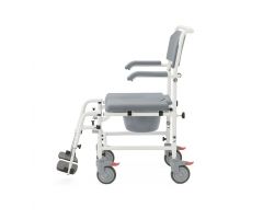 Aluminum Shower Commode Transport Chair