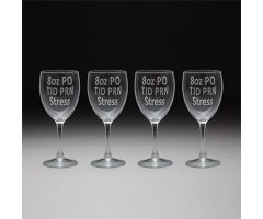 PRN Stress Wine Glass Set