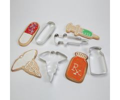 Medical Cookie Cutter Set, Set of 4