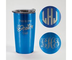 Himalayan Tumbler, Blue, Doctor, Personalized