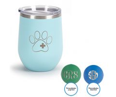 Stemless Wine Tumbler with Lid