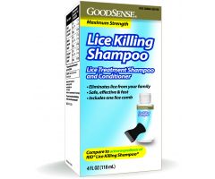 GoodSense Lice Killing Shampoo Maximum Strength 4 Oz - New Item