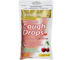 GoodSense Cough Drops Simply Cherry 5.8 Mg 30 Ct - A more natural option, No Artificial Colors, Preservatives, or Flavors