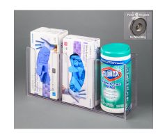 2 Glove Box/Wipe Holder, 3 Magnets