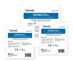 Dermatell Hydrocolloid 6" x 6" Dressing (4.5" pad)