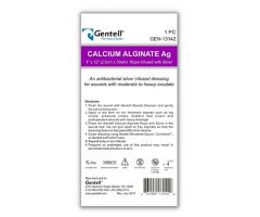 Calcium Alginate Ag (Silver) 12" Rope Dressing