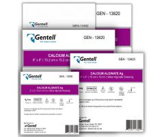 Calcium Alginate Ag (Silver) 4" x 4" Dressing