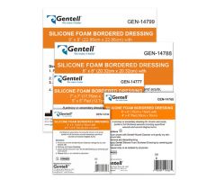Silicone Foam 7" x 7" Bordered Dressing