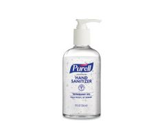 GOJO Purell® Advanced Hand Sanitizer, Refreshing Gel, 8 oz Pump Bottle, 12/Carton
