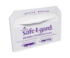 Safe-T-Gard Toilet Seat Cover, Half-Fold