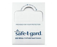 Safe-T-Gard Toilet Seat Cover, Quarter-Fold