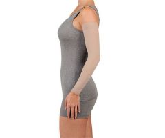 Juzo 3511MXCGRSB 20-30 mmHg Dynamic Armsleeve w/ Silicone-Max-Beige-V