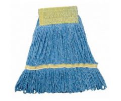 Superior Open-Loop Mop, 1", Blue, Size L, 24 oz.