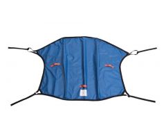 Sling,Bariatric (400-800 Lbs) Blue Nylon W/Green Handles