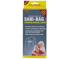 Sani Bag-Plus by Cleanwaste Commode Liners-100 Singles (H667S100)