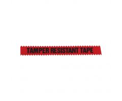 Tamper-Resistant Tape, 1/2" Wide, Red HCL8000