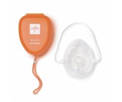 CPR Mask with Filter Valve and Case, Adult