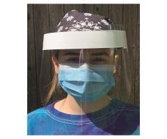 Uniflex Protective Shield Clear / White Disposable 50/Box