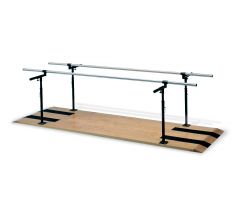 Height- and Width-Adjustable Parallel Bars, 7' L x 15 to 28" W x 29 to 42" H